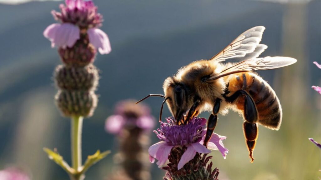 Bee Landed on Me Spiritual Meaning