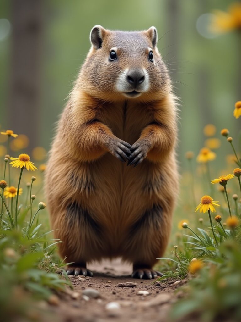 Spiritual Meaning of a Groundhog Crossing Your Path